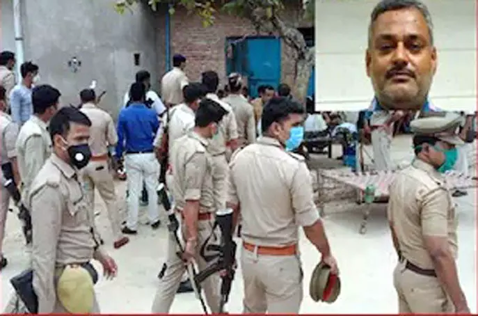 बिकरू कांड में दोषी पाए गए पुलिस अफ़सर को मिली अयोध्या में तैनाती, घटना की रात जय बाजपेयी से 13 बार की थी बात