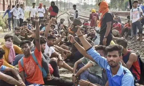 Rajasthan: सड़कों पर देश के भावी अग्निवीर, प्रदेश के कई जिलों में विरोध प्रदर्शन