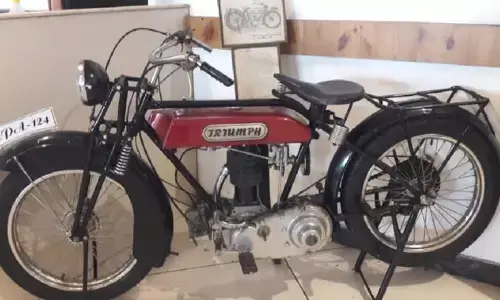 मुजफ्फरनगर जिले में 101 साल पुरानी बाइक है मौजूद, ब्रिटिश कंपनी ने 1921 में बनाया था यह मॉडल