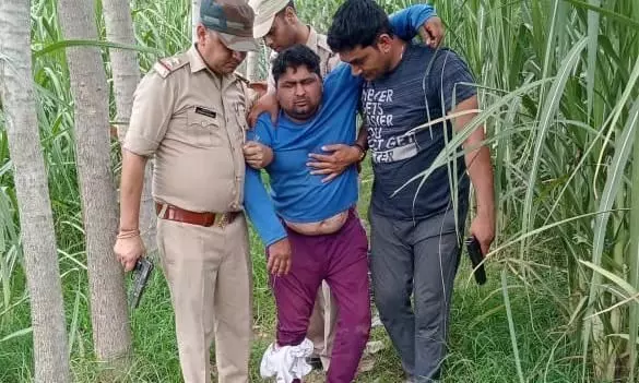 सहारनपुर पुलिस की शातिर गौतस्करो से मुठभेड, फायरिंग में 1 शातिर गौतस्कर घायल