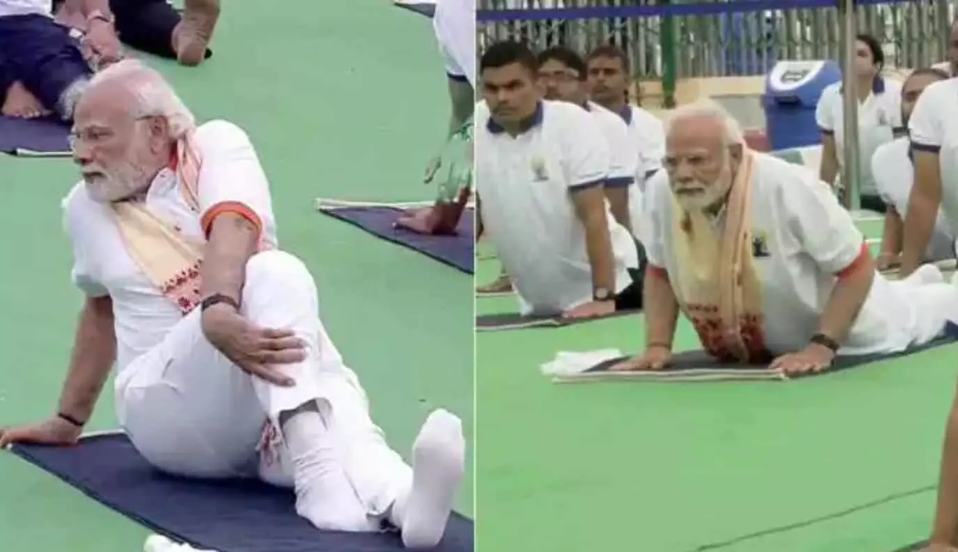 International Yoga Day 2022 Live: देश-दुनिया में योग दिवस की धूम, पीएम मोदी ने कहा- योग अब वैश्विक पर्व बन गया है