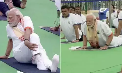 International Yoga Day 2022 Live: देश-दुनिया में योग दिवस की धूम, पीएम मोदी ने कहा- योग अब वैश्विक पर्व बन गया है