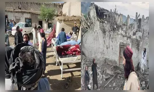 Afghanistan Earthquake : рдЕрдлрдЧрд╛рдирд┐рд╕реНрддрд╛рди рднреВрдХрдВрдк рдореЗрдВ рдЕрдмрддрдХ 255 рд▓реЛрдЧреЛрдВ рдХреА рдореМрдд, 500 рдХреЗ рдХрд░реАрдм рд▓реЛрдЧ рдЬрдЦреНрдореА Afghanistan Earthquake : рдЕрдлрдЧрд╛рдирд┐рд╕реНрддрд╛рди рднреВрдХрдВрдк рдореЗрдВ рдЕрдмрддрдХ 255 рд▓реЛрдЧреЛрдВ рдХреА рдореМрдд, 500 рдХреЗ рдХрд░реАрдм рд▓реЛрдЧ рдЬрдЦреНрдореА