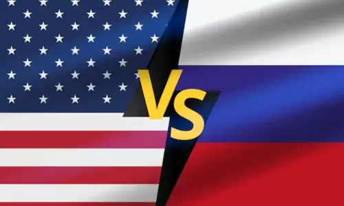अमेरिका बनाम रूस की टक्कर आगे बढ़ी, जानें- क्या है मामला? अमेरिका बनाम रूस की टक्कर आगे बढ़ी, जानें- क्या है मामला?