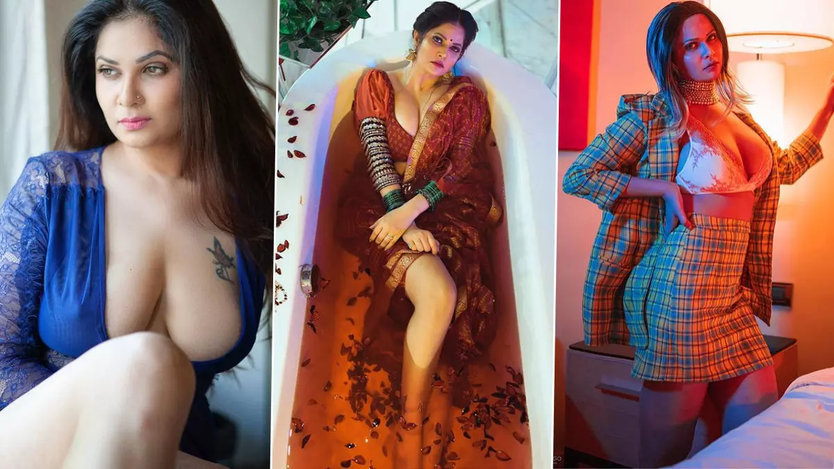 Gandii Baat सीरीज की Sexy Erotic एक्ट्रेस Aabha Paul ने देसी भाभी स्टाइल में इरोटिक स्टाइल से लगाई आग, देखें Hot Photos