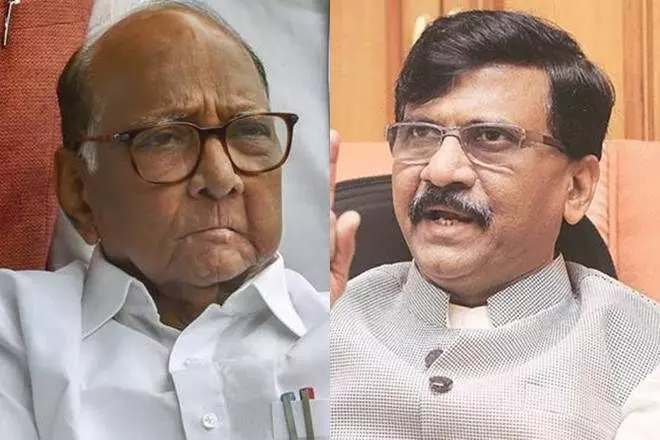 केंद्रीय मंत्री शरद पवार को धमका रहे - महाराष्ट्र संकट के बीच शिवसेना के संजय राउत का आरोप केंद्रीय मंत्री शरद पवार को धमका रहे - महाराष्ट्र संकट के बीच शिवसेना के संजय राउत का आरोप