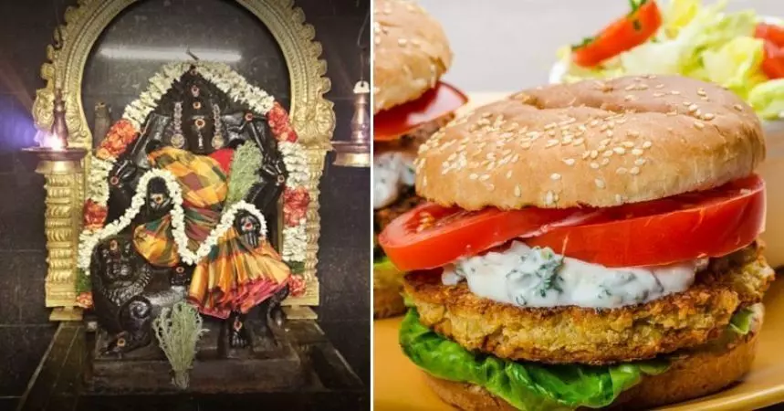 चेन्नई का अनोखा मंदिर जहां प्रसाद मे मिलता है बर्गर, सैंडविच