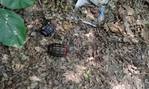 अयोध्या में दर्जनों की संख्या में मिले हैंड ग्रेनेड से मचा हड़कंप, साजिश की आशंका अयोध्या में दर्जनों की संख्या में मिले हैंड ग्रेनेड से मचा हड़कंप, साजिश की आशंका