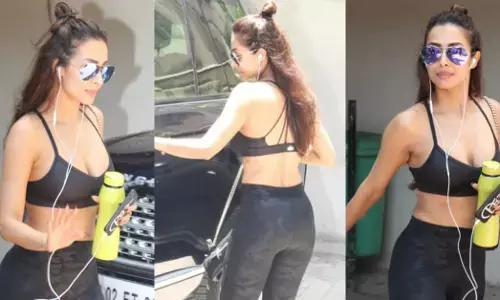 Malaika Arora Sexy Video: Malaika Arora ने स्पोर्ट्स ब्रा और ट्रैक पेंट्स में दिखाया अपना सुपर फिट स्टाइल, देखे लेटेस्ट Video