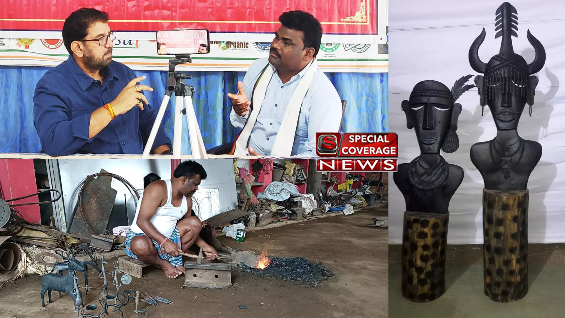 VIDEO : बस्तर के बेचारे लोहार, हुए संवैधानिक हथौड़े के शिकार, पुरस्कार प्राप्त लौह शिल्पी तीजू राम बघेल ने सुनाई व्यथा VIDEO : बस्तर के बेचारे लोहार, हुए संवैधानिक हथौड़े के शिकार, पुरस्कार प्राप्त लौह शिल्पी तीजू राम बघेल ने सुनाई व्यथा