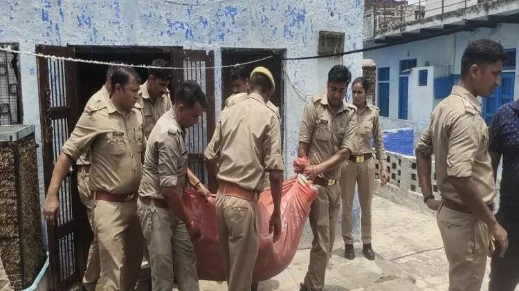 करीब आधा घंटा तक चला व्यापारी के घर में खूनी खेल, बुजुर्ग दंपती की हत्या, सीसीटीवी में दिखे बदमाश