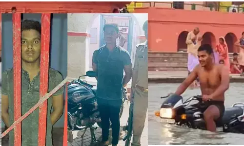 अयोध्या: राम की पैड़ी में बाइक से स्टंट करना पड़ा महंगा, गिरफ्तार हुए और भरना पड़ेगा 8000 हजार का जुर्माना