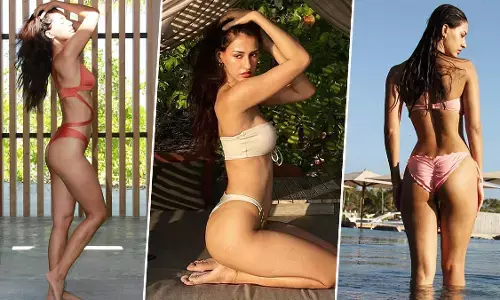 Disha Patani Sexy Video Photos: दिशा पाटनी ने साड़ी में लगाया हॉटनेस का तड़का