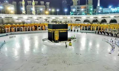 Hajj Saudi Arabia: सऊदी अरब में जोर-शोर से शुरू हुई हज यात्रा, 10 लाख मुसलमान इस साल ले रहे हैं हिस्सा Hajj Saudi Arabia: सऊदी अरब में जोर-शोर से शुरू हुई हज यात्रा, 10 लाख मुसलमान इस साल ले रहे हैं हिस्सा