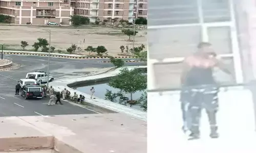 जोधपुर : पत्नी-बेटी को बंधक बनाने वाले CRPF जवान ने खुद को मारी गोली, पत्नी-बच्चे संग खुद को क्वार्टर में कर रखा था बंद