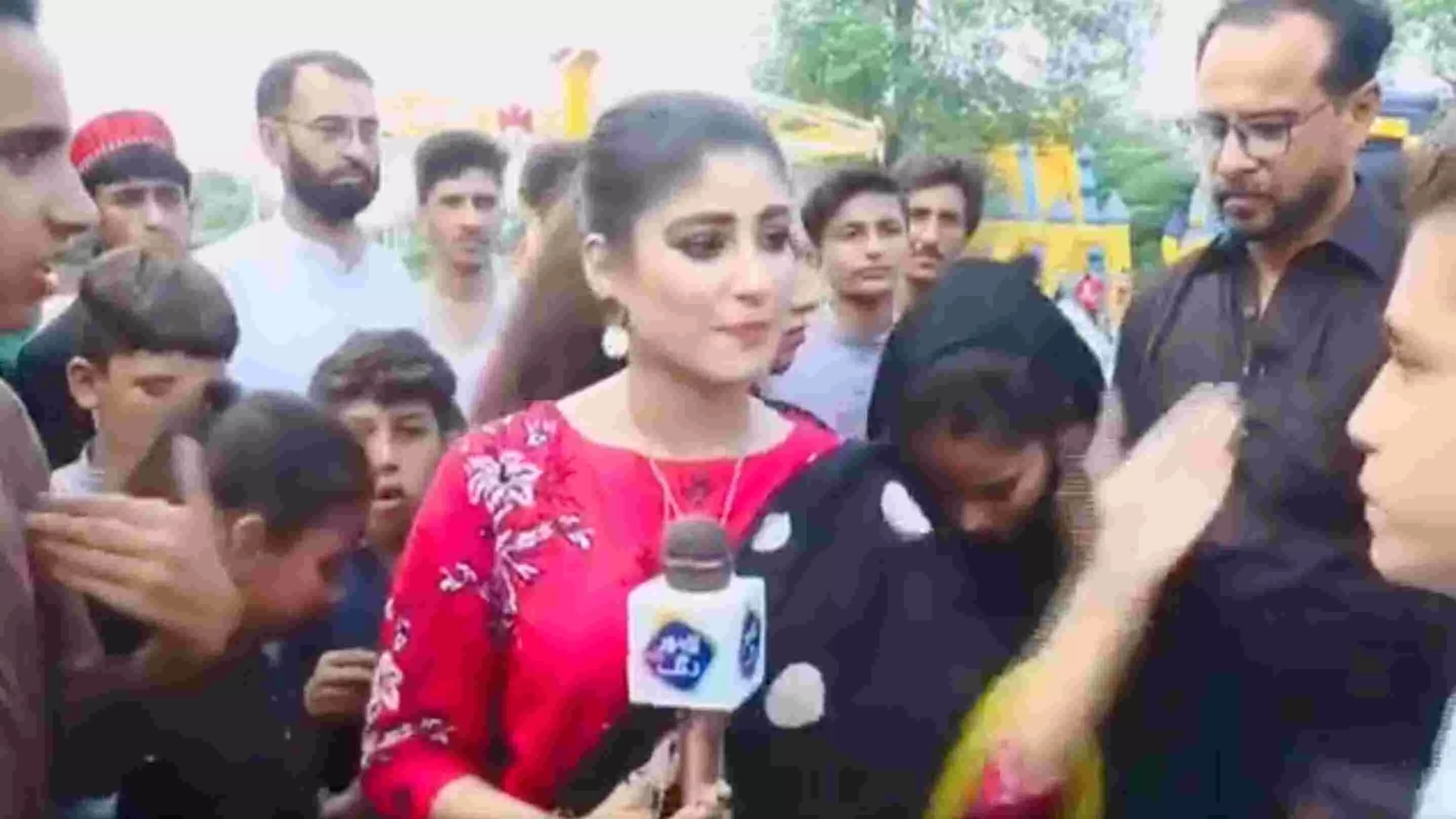 Viral video: Pakistani woman reporter slaps man while speaking on camera