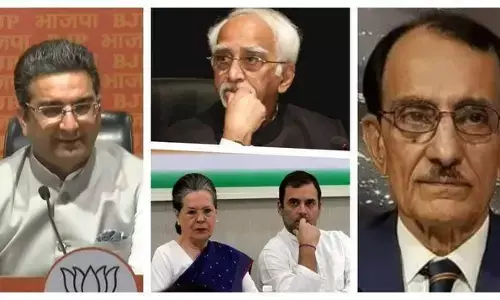 Hamid Ansari, former Vice-President of India:हामिद अंसारी को लेकर पाकिस्तानी पत्रकार के खुलासे पर बीजेपी के एक्शन पर कांग्रेस ने दिया ये जबाब! Hamid Ansari, former Vice-President of India:हामिद अंसारी को लेकर पाकिस्तानी पत्रकार के खुलासे पर बीजेपी के एक्शन पर कांग्रेस ने दिया ये जबाब!