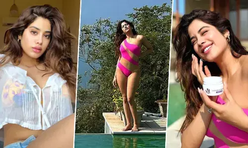 Janhvi Kapoor Sexy Video Photos: खूबसूरत वादियों के बीच जान्हवी कपूर का दिखा हॉट अंदाज, फैंस हार बैठे दिल