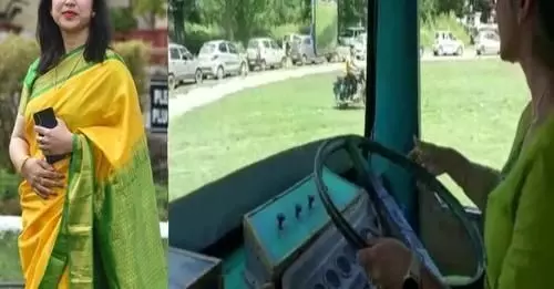 जब अचानक बस दौड़ाने लगीं SDM स्मृतिका नेगी, चौंकाने वाली है वजह- Video हुआ वायरल