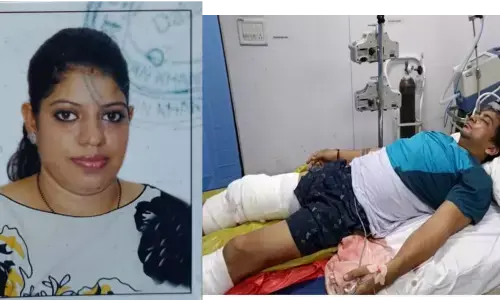 गाजियाबाद में एक पति ने अपनी पत्नी की चाकुओं से गोदकर की हत्या और उसके बाद खुद जान देने के लिए मकान के ऊपर से लगाई छलांग गाजियाबाद में एक पति ने अपनी पत्नी की चाकुओं से गोदकर की हत्या और उसके बाद खुद जान देने के लिए मकान के ऊपर से लगाई छलांग