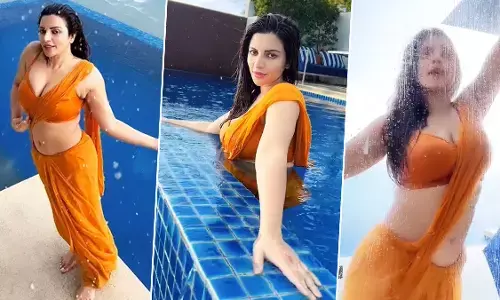 Shama Sikander Sexy Photo video: टिप-टिप बरसा पानी गाने में शमा सिकंदर ने लगाया बोल्डनेस का तड़का, वीडियो देख आप भी हो जाएंगे दंग