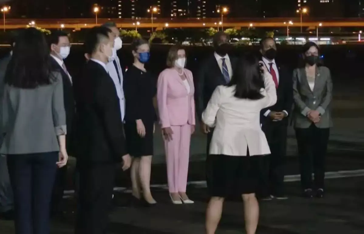 ताइवान में पेलोसी की मौजूदगी में चीन ने की थी ये प्रतिक्रिया ताइवान में पेलोसी की मौजूदगी में चीन ने की थी ये प्रतिक्रिया