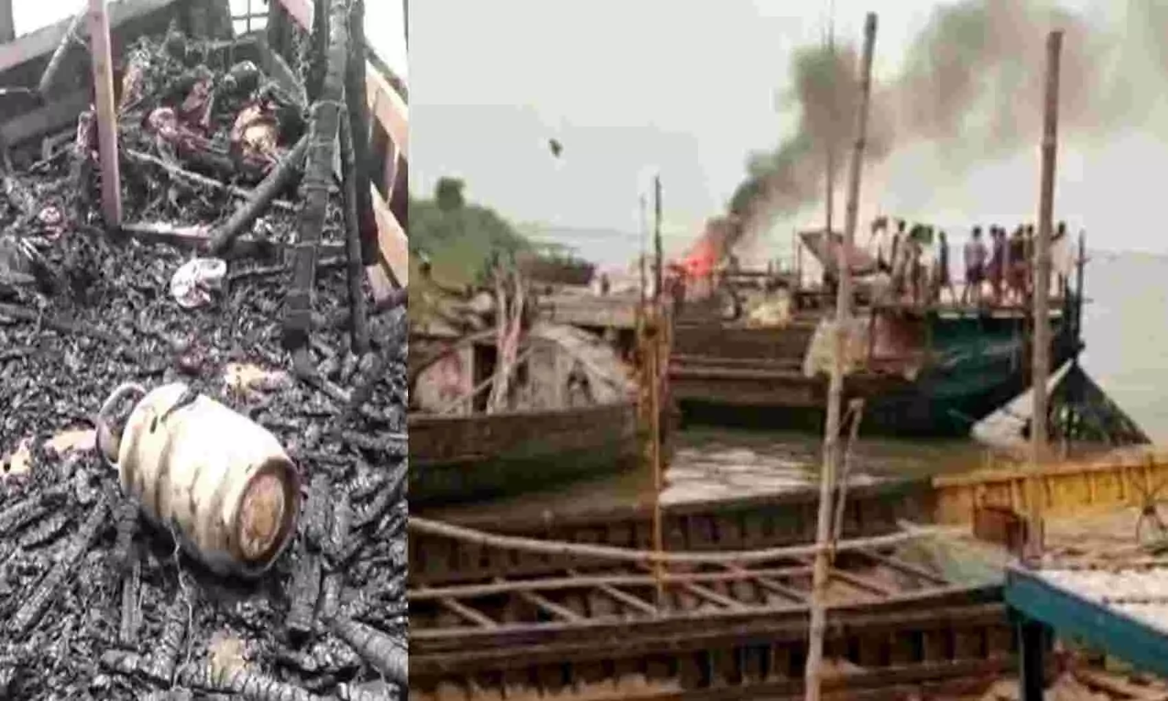 बिहार में बड़ा हादसा: गंगा नदी में नाव पर सिलेंडर ब्लास्ट, 4 लोगों की मौत, कई घायल बिहार में बड़ा हादसा: गंगा नदी में नाव पर सिलेंडर ब्लास्ट, 4 लोगों की मौत, कई घायल