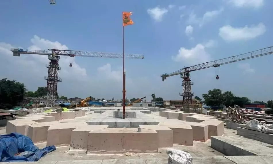 राम मंदिर के सुपर स्ट्रक्चर का हो रहा निर्माण, 2023 तक बनकर होगा तैयार