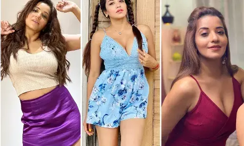 Monalisa Sexy Video Photo: भोजपुरी एक्ट्रेस मोनालिसा का हॉट डीप नेक क्रॉप टॉप पहन सोशल मीडिया का बढ़ाया पारा, यूजर्स का छूटा पसीना Monalisa Sexy Video Photo: भोजपुरी एक्ट्रेस मोनालिसा का हॉट डीप नेक क्रॉप टॉप पहन सोशल मीडिया का बढ़ाया पारा, यूजर्स का छूटा पसीना