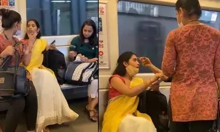 Video of Delhi Metro went viral, Video ,Delhi Metro , viral Video of Delhi Metro went viral, Video ,Delhi Metro , viral