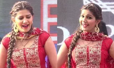 लाल सूट में और भी खतरनाक डांस कर सपना चौधरी हिला दिया स्टेज, वीडियो हुआ वायरल