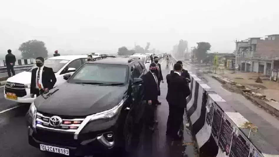 पीएम मोदी की सुरक्षा चूक का मामला,SSP जिम्मेदार पीएम मोदी की सुरक्षा चूक का मामला,SSP जिम्मेदार