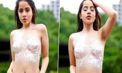 Urfi Javed Sexy Video Photos: उर्फी जावेद ने बोल्डनेस की सारी हदें की पार, बदन पर सिर्फ क्रीम लगाकर शेयर की तस्वीरें