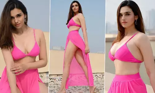 Purvi Mundada Sexy Video Photo: एक्ट्रेस Purvi Mundada गुलाबी बिकिनी पहनकर Instagram पर मचा रही हैं बवाल, Sexy Photos देखकर उड़ जाएंगे होश