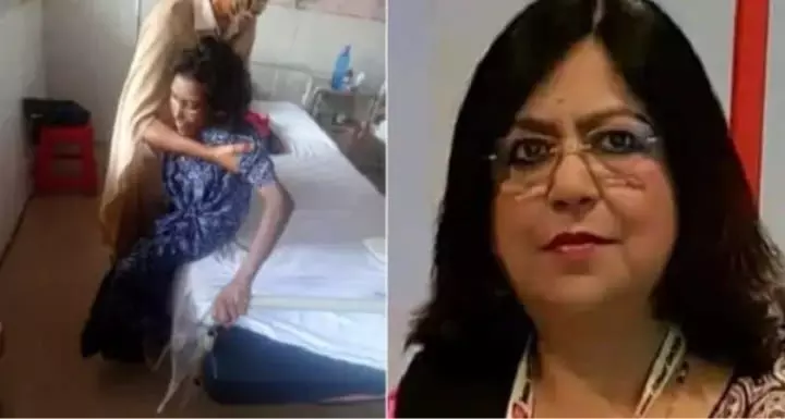 बीजेपी नेता सीमा पात्रा गिरफ्तार,नौकरानी को गरम तवे पर दागने के प्रकरण मे हुई गिरफ्तार बीजेपी नेता सीमा पात्रा गिरफ्तार,नौकरानी को गरम तवे पर दागने के प्रकरण मे हुई गिरफ्तार