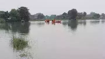 गाज़ीपुर के सेवराई तहसील में एक बड़ा नाव हादसा 6 की मौत , एक लापता