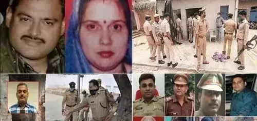 बिकरू कांड में छह पुलिसकर्मियों को मिला दंड, विकास दुबे के साथ मिलीभगत की हुई पुष्टि