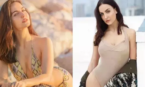 Elli AvrRam Sexy Video Photo: एली अवराम ने Sexy साड़ी पहन लगाया हॉटनेस का तड़का, एक्ट्रेस की खूबसूरतू देख घायल हुए यूजर्स