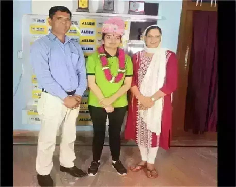 नीट की परीक्षा में तनिष्का  ने देश में टॉप कर रचा इतिहास नीट की परीक्षा में तनिष्का  ने देश में टॉप कर रचा इतिहास