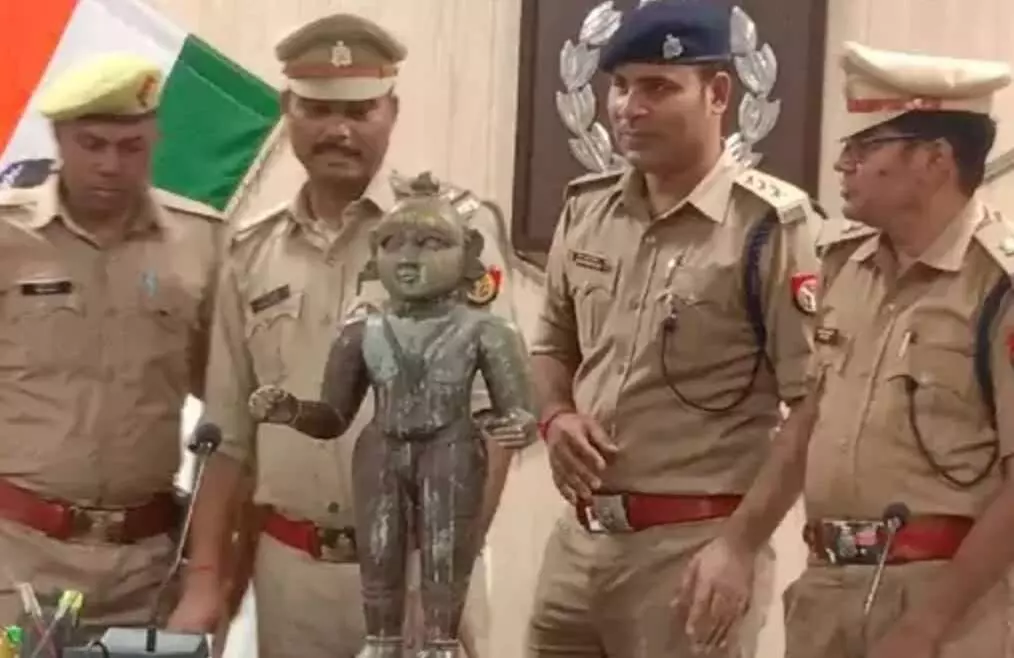 95 करोड़ की बेशकीमती अष्टधातु की दो मूर्तियों के साथ 10 गिरफ्तार, जानिए- कैसे पुलिस की गिरफ्त में फंसे चोर