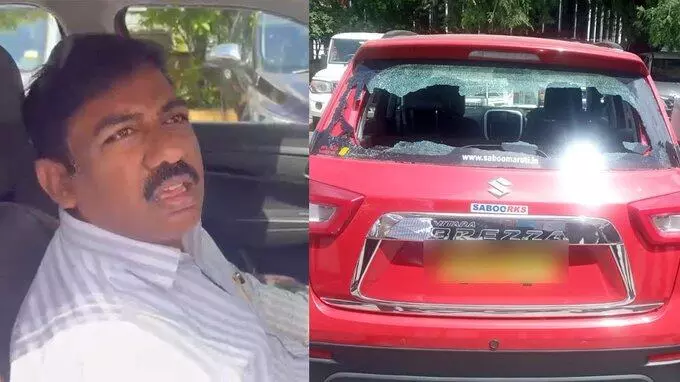 हैदराबाद में अमित शाह की सुरक्षा में चूक, TRS नेता ने गृहमंत्री के काफिले के आगे लगाई कार, बोले- टेंशन था