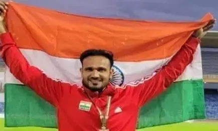 Ajit Yadav, Ajit Yadav won Gold, Ajit Yadav won Javelin Throw gold, Ajit Yadav, Ajit Yadav won Gold, Ajit Yadav won Javelin Throw gold,
