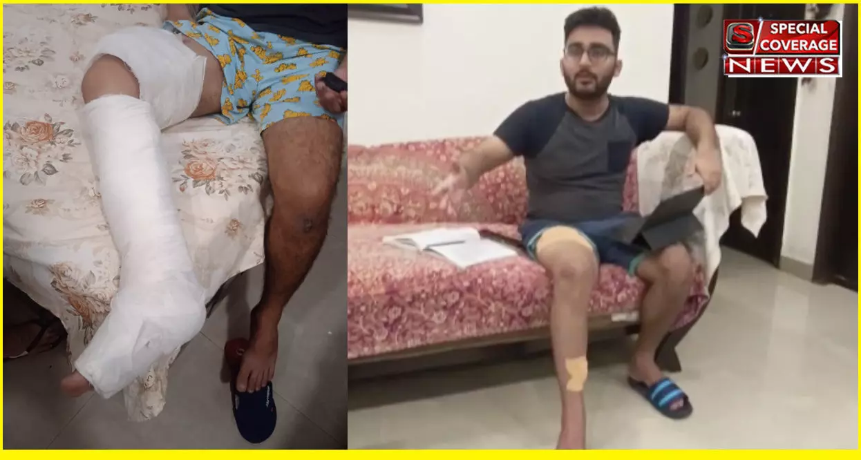 गाजियाबाद में रॉट विलर कुत्ते ने युवक के पैर को ऐसे काटा कि करानी पड़ी सर्जरी, 20 मीटर घसीटा: मांस नोंचने तक नहीं छोड़ा, FIR दर्ज गाजियाबाद में रॉट विलर कुत्ते ने युवक के पैर को ऐसे काटा कि करानी पड़ी सर्जरी, 20 मीटर घसीटा: मांस नोंचने तक नहीं छोड़ा, FIR दर्ज