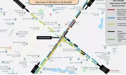6 दिन तक बंद रहेगा दिल्ली जयपुर हाईवे 6 दिन तक बंद रहेगा दिल्ली जयपुर हाईवे