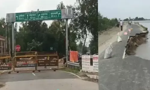 सरयू में दिखने लगा तबाही का मंजर, संपर्क से टूटने की कगार पर कई गांव सरयू में दिखने लगा तबाही का मंजर, संपर्क से टूटने की कगार पर कई गांव