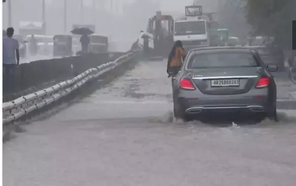 Delhi traffic police issued a warning Delhi traffic police issued a warning