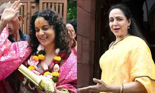 कंगना रनौत के मथुरा से चुनाव लड़ने के सवाल पर हेमा मालिनी का बड़ा बयान, कल को राखी सावंत को भी सांसद बना देंगे कंगना रनौत के मथुरा से चुनाव लड़ने के सवाल पर हेमा मालिनी का बड़ा बयान, कल को राखी सावंत को भी सांसद बना देंगे