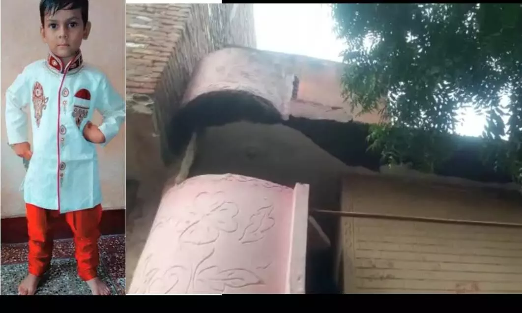 गाजियाबाद में मकान छज्जा गिरने से बच्चे की मौत