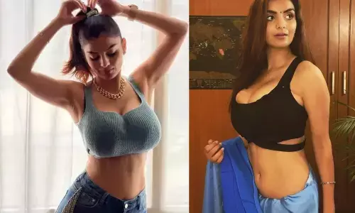 Anveshi Jain Sex Video: एक्ट्रेस Anveshi Jain ने ब्लैक आउटफिट पहन प्लॉन्ट किया सेक्सी फिगर, एक्ट्रेस की हॉटनेस देख यूजर्स हुए लट्टू (See Pics)