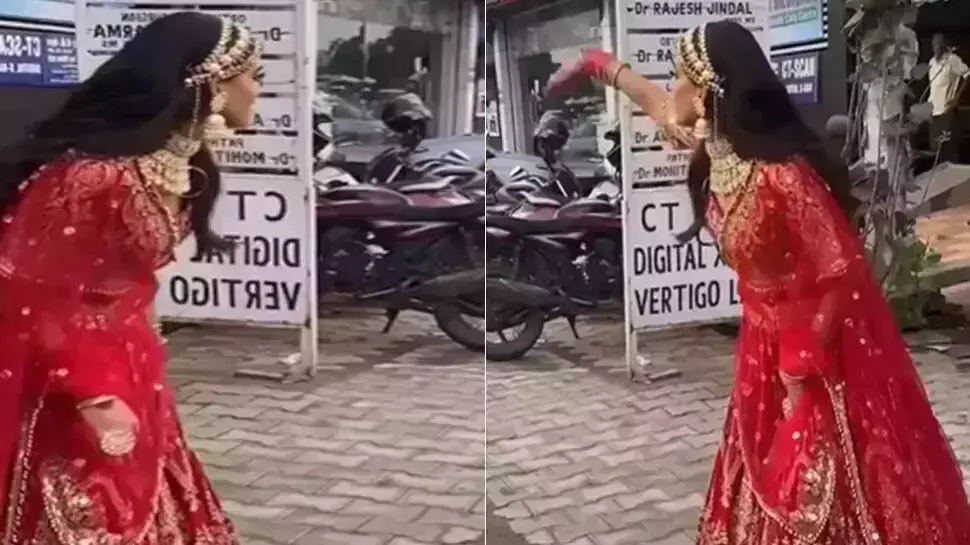 दूल्हे से मिलने की जल्दी में दुल्हन आटो से मंडप पर पहुंची फिर..... दूल्हे से मिलने की जल्दी में दुल्हन आटो से मंडप पर पहुंची फिर.....